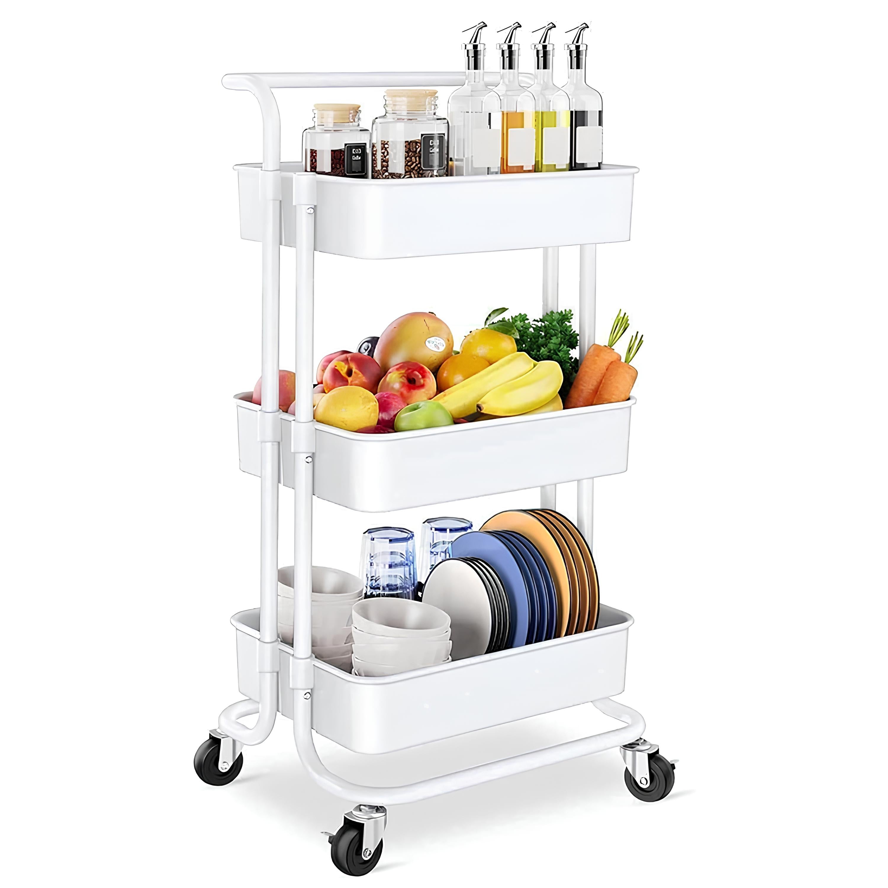 3-Tier Organizer Trolley by Matrix