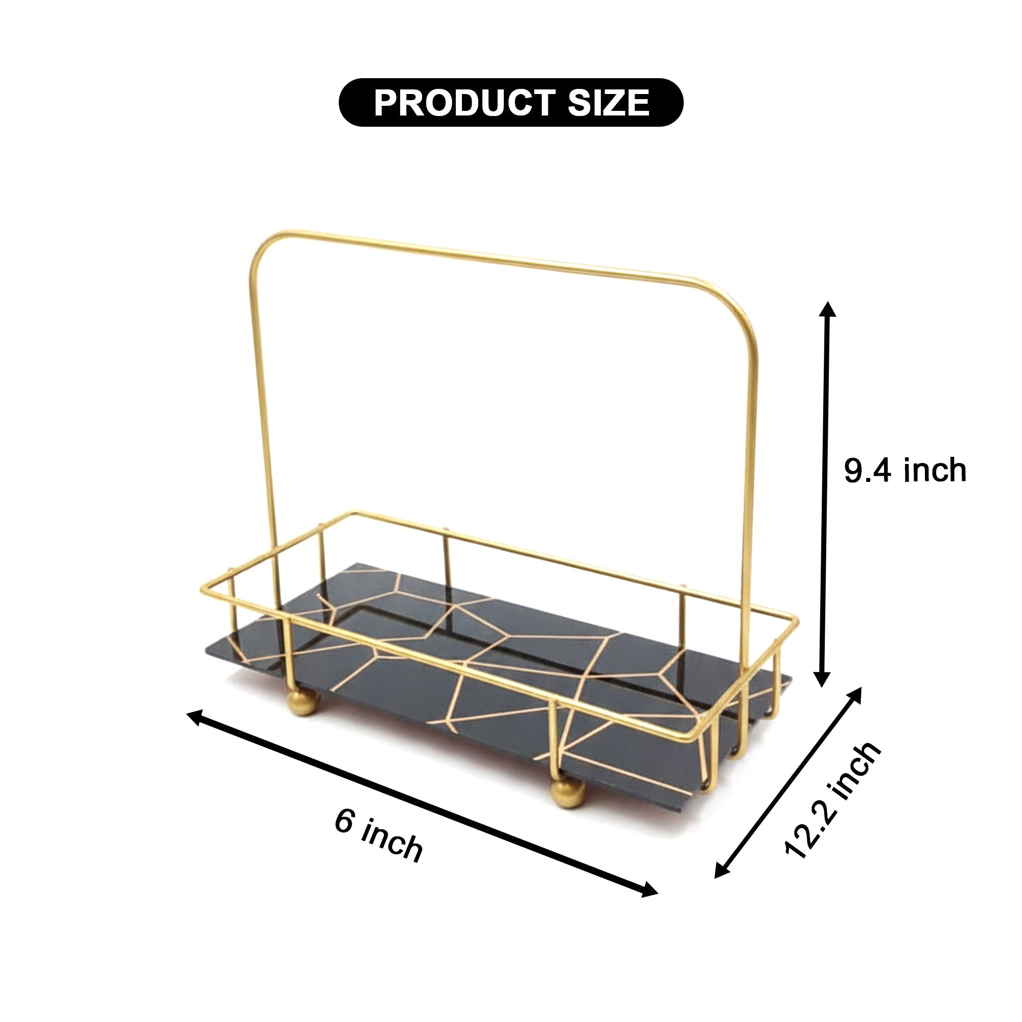 Golden Arc Vanity Stand by Matrix