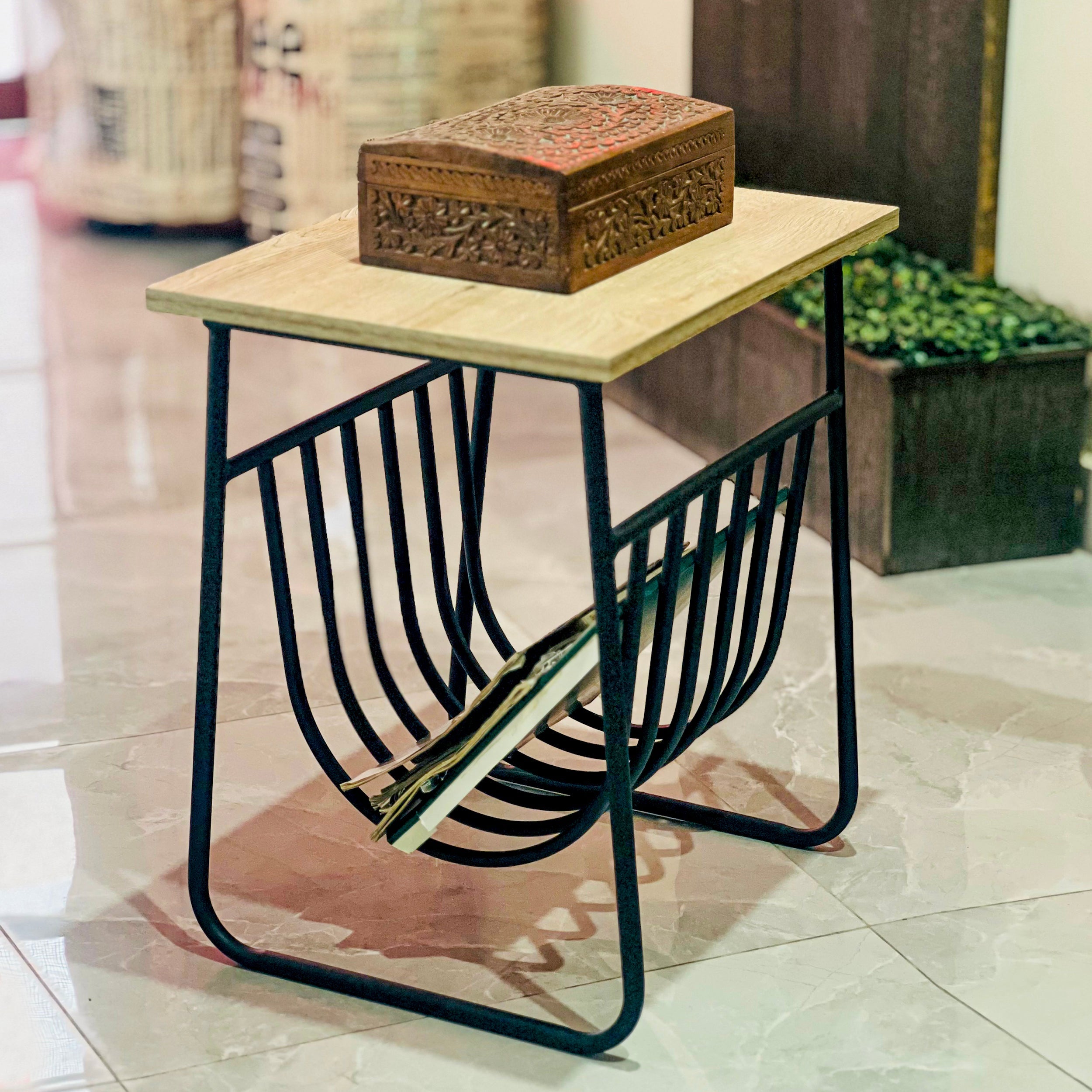 U-Rack Side Table by Matrix