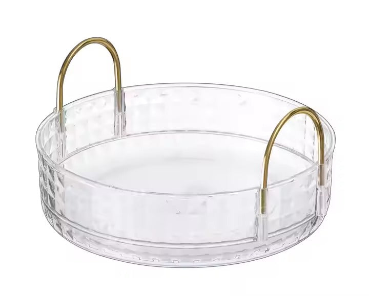 360° Multifunctional Rotating Storage Organizer with Side Handles