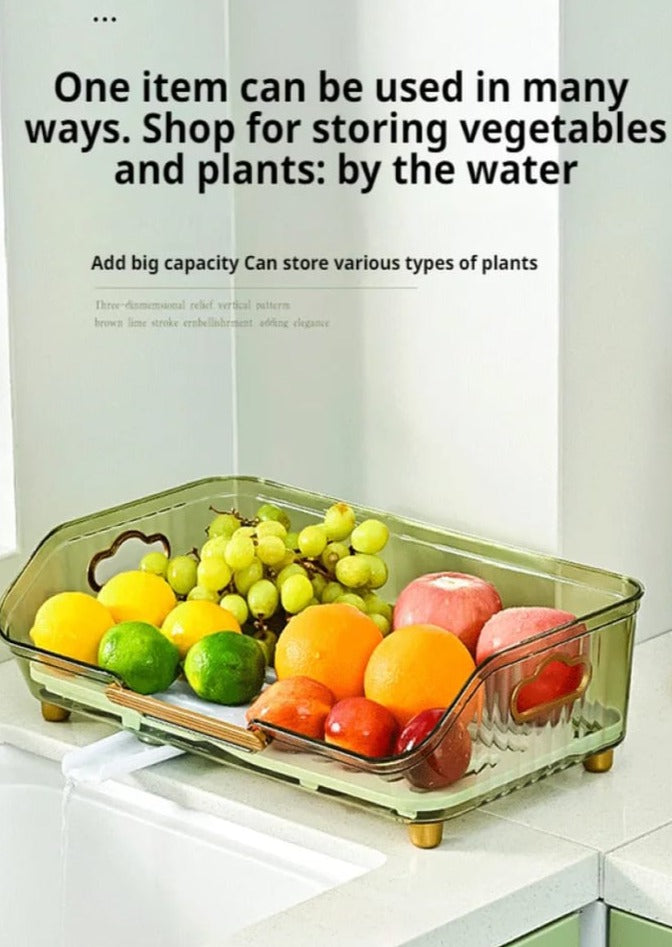 Transparent Dish Drainer Rack